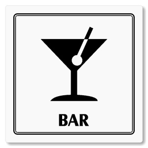 Bar, 118x118mm, bílá, Utah